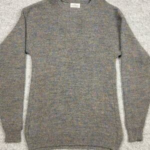 Vintage sweater women XL tunic oversized knit fussy usa Cottagecore j.j. Cochran